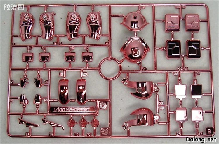 MG 彩色电镀版 MS-06S 指挥官型扎古Ⅱ[夏亚·阿兹纳布尔专用机] 彩色电镀版 - 图片